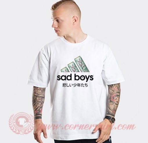 Sad Boys Adidas Parody T Shirt