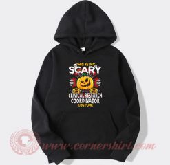 Clinical Research Coordinator Scary Halloween Hoodie