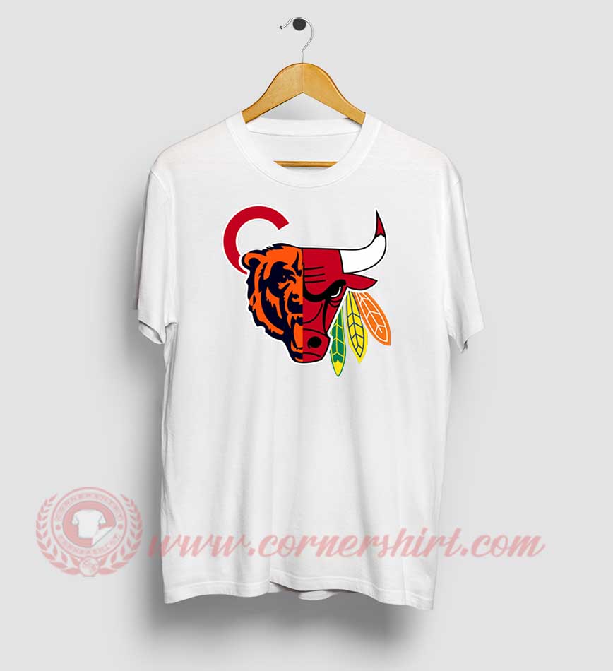 custom bulls t shirt