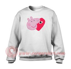 Comme Des Garcons X Peppa Pig Sweatshirt