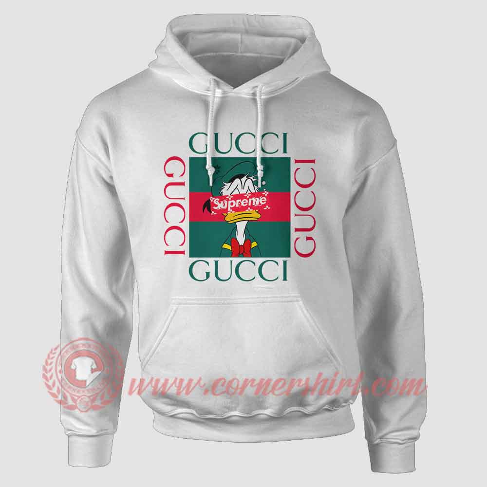 supreme and gucci hoodie