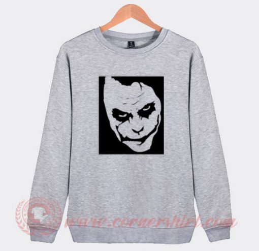 Joker Face Custom Design Sweatshirt