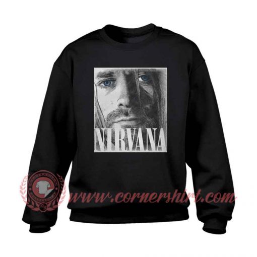 Kurt Cobain Nirvana Custom Design Sweatshirt