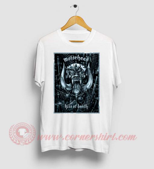 Motorhead Kiss Of Death Custom Design T Shirt