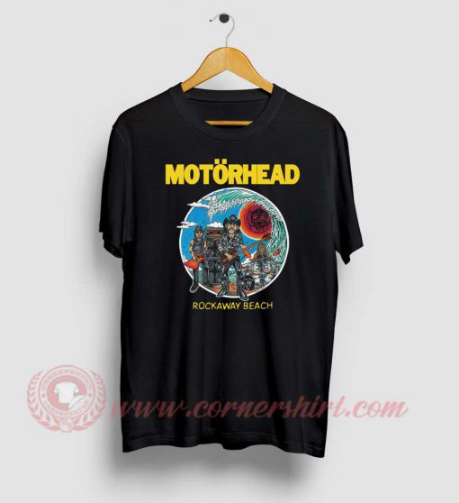 Motorhead Rockaway Beach Custom T Shirt