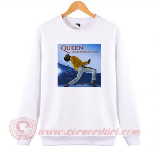 Queen Live At Wembley 86 Sweatshirt