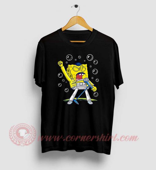 Queen Sponge Freddy Mercury T Shirt