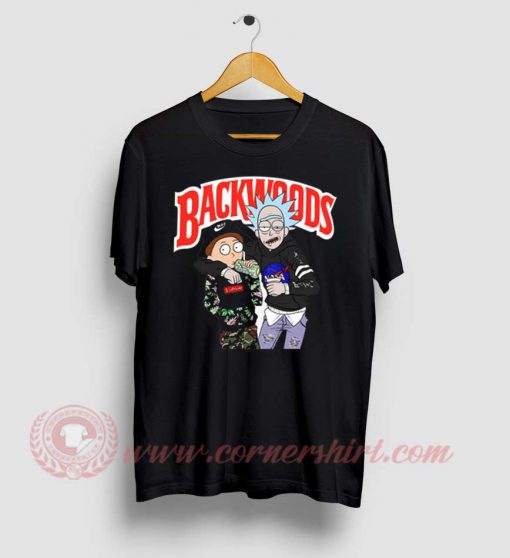 Rick and Morty Backwoods Custom Design T Shirt