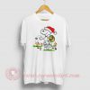 Snoopy And Little Woodstock Christmas T Shirt