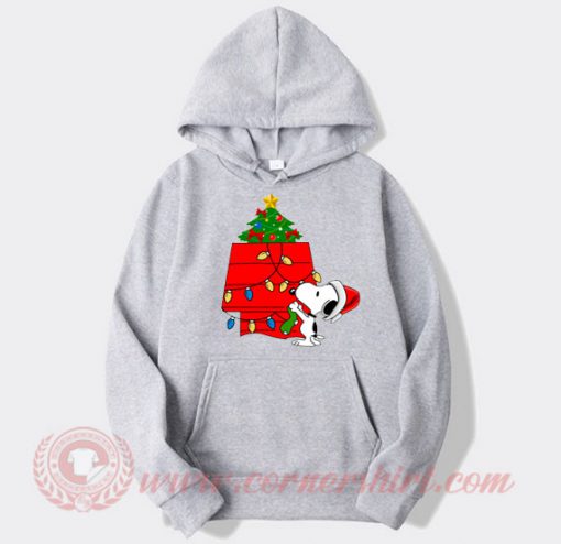 Snoopy Christmas Tree Custom Design Hoodie