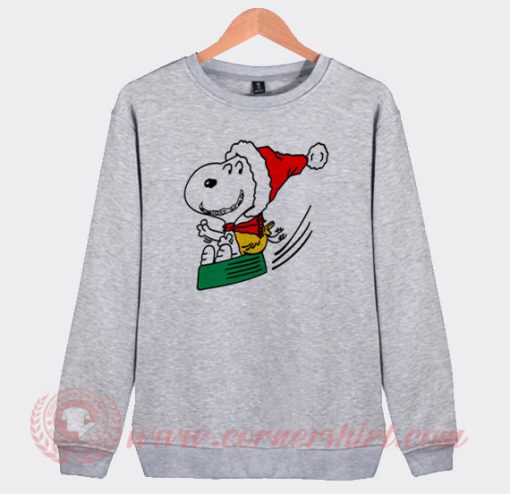 Snoopy Santa Clause Custom Design Sweatshirt