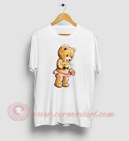 Swarovski Snap Teddy Bear T Shirt