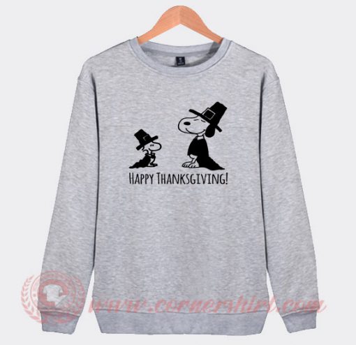 Thanksgiving Snoopy Custom Design Sweatshirt