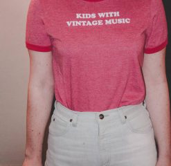 Kids With Vintage Music T Shirt