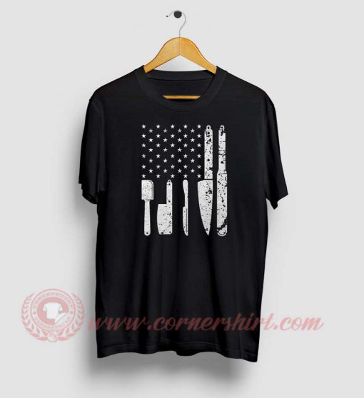 American Chef Logo Custom T Shirt
