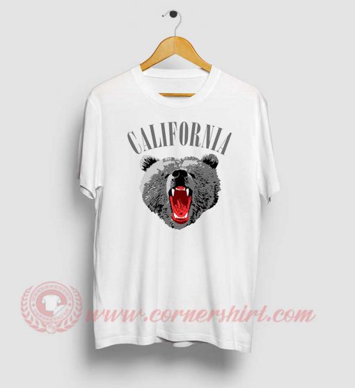 California Bear Custom Design T Shirts