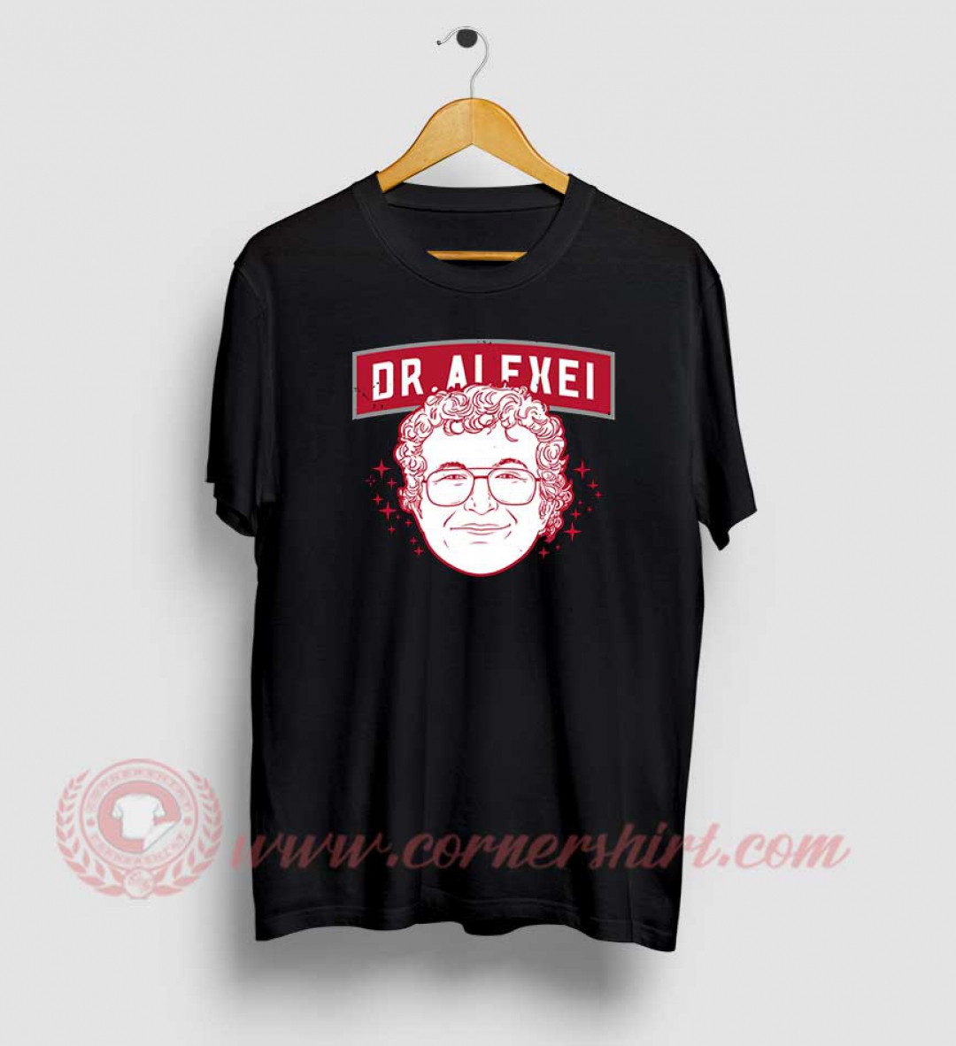 Dr Alexei Vodka Stranger Things T Shirts | Cheap Custom Made T Shirts