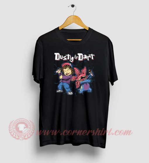 Dusty And Dart Nougat Stranger Things T Shirts