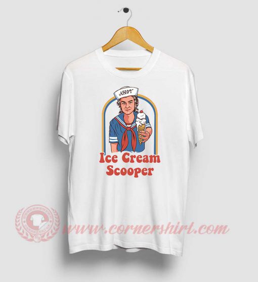 Ice Cream Scooper Stranger Things T Shirts