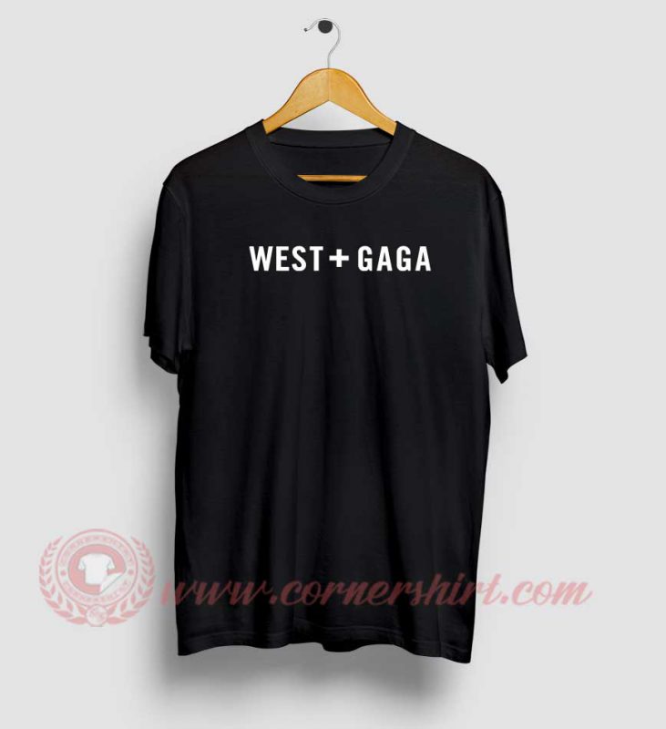 Kanye West Lady Gaga Custom Design T Shirts | Lady Gaga Style Shirt
