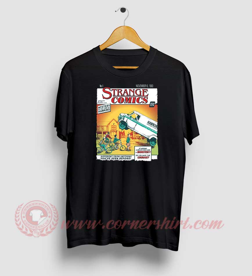 Strange Comics Custom Design T Shirts | Cheap Custom Made T Shirts