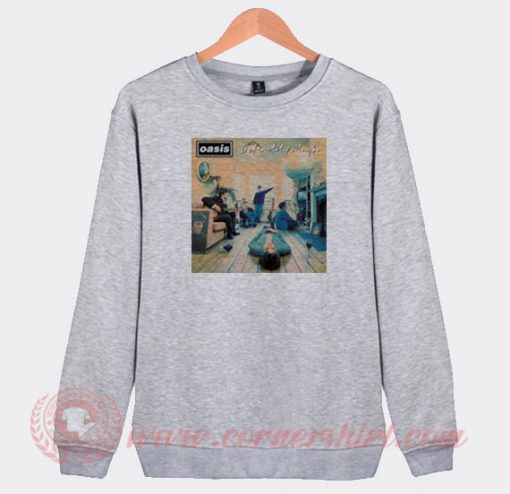 Oasis Definitely Maybe Custom Sweatshirt
