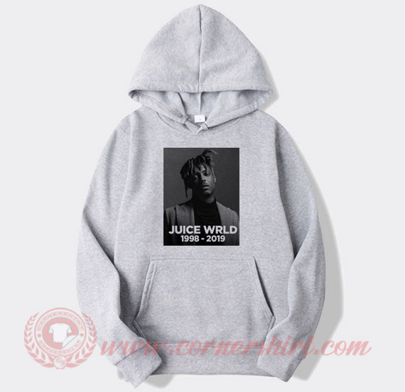R.I.P Juice Wrld 1998-2019 Juice wrld hoodie DEATH MEMORIAL DESIGN Black  hoodie - Snowshirt