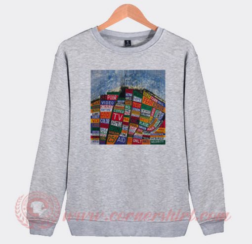 Radiohead Hail To The Thief Custom Sweatshirt