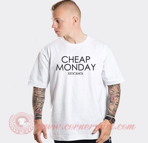 Cheap Monday Stockhol Custom T Shirts
