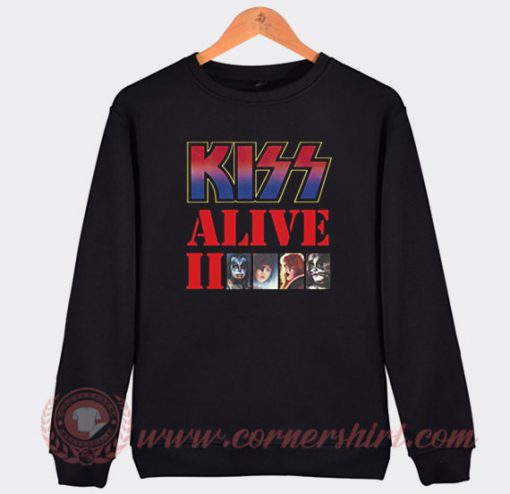 Kiss Alive 2 Custom Design Sweatshirt
