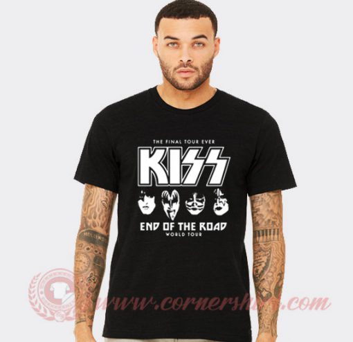 Kiss End Of The World World Tour Custom T Shirts