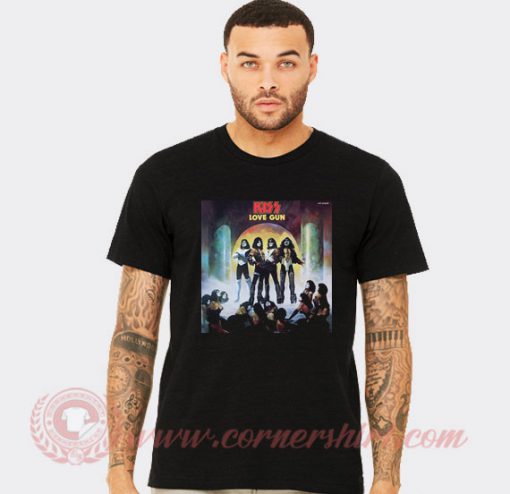 Kiss Love Gun Custom Design T Shirts
