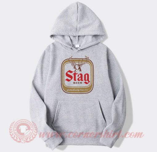 Stag Beer Custom Design Hoodie