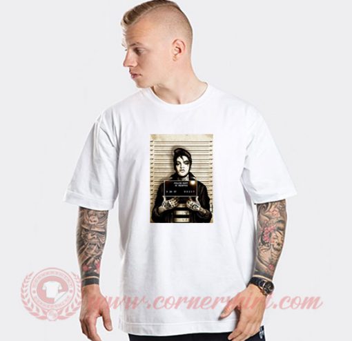 Elvis Presley Mugshot Custom T Shirts