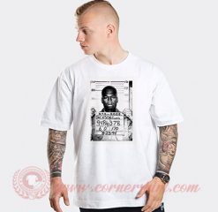 Jackson Curtis 50 Cent Mugshot Custom T Shirts