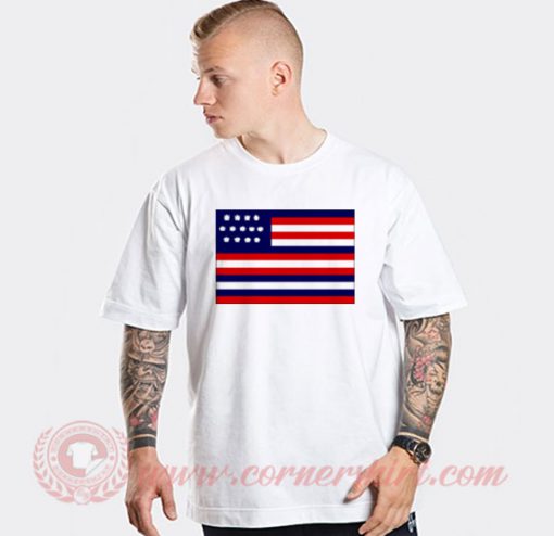 Revolutionary War Flag Custom T Shirts