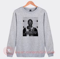 Snoop Dogg Mugshot Custom Sweatshirt