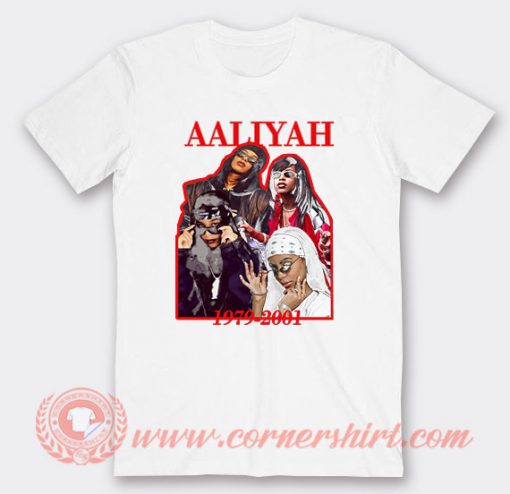 Aaliyah 1979-2001 Custom T-Shirts
