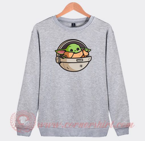 Baby Yoda Cute Custom Sweatshirt