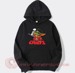 Baby Yoda Kansas City Chiefs Super Bowl Custom Hoodie