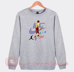 Bart Simpson Air Jordan Custom Sweatshirt