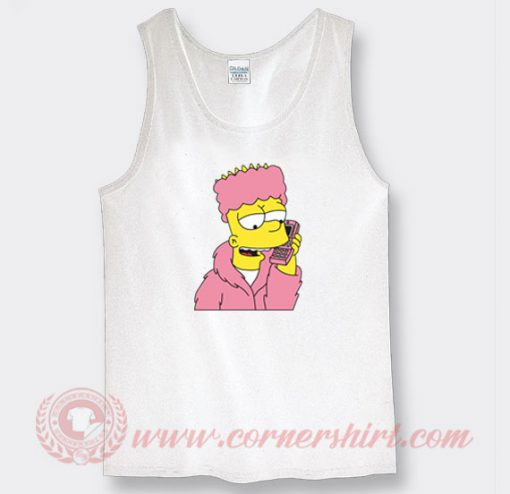 Bart Simpson Camron Custom Tank Top