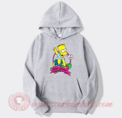 Bart Simpson Skateboard Custom Hoodie