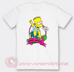 Bart Simpson Skateboard Custom T Shirts