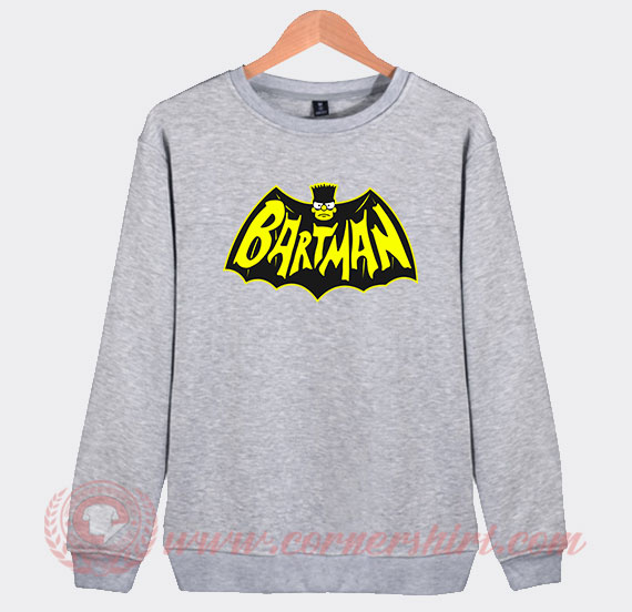 Bartman Custom Sweatshirt On Sale | Bart Simpson Shirt