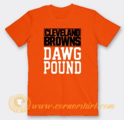 Cleveland Browns Dawg Pound Custom T-Shirts
