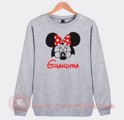 Disney Grandma Minnie Mouse Custom Sweatshirt