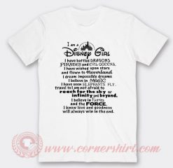 I'm A Disney Girl Custom T Shirts