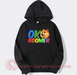 Ok Boomer Shiba Inu Dog Custom Hoodie