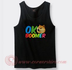 Ok Boomer Shiba Inu Dog Custom Tank Top